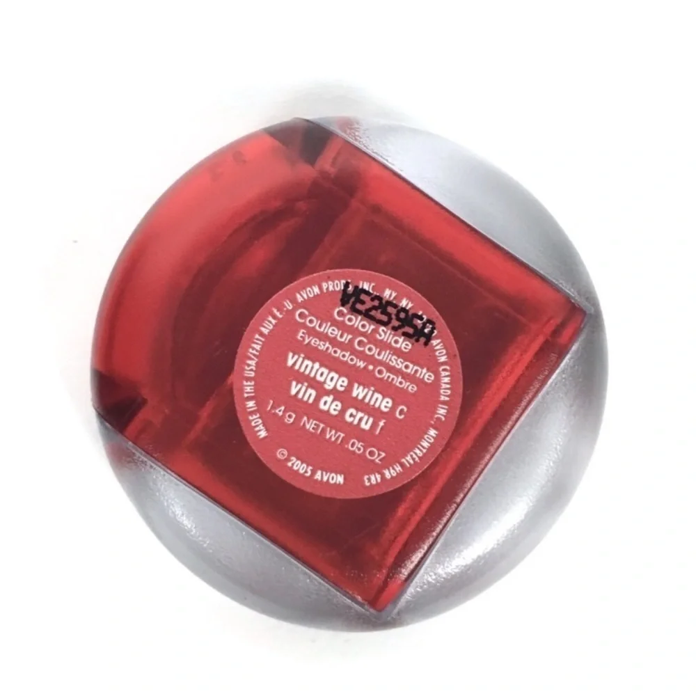 AVON Color Slide Eyeshadow Vintage Wine Single Pan Fall Autumn Smoky Eye